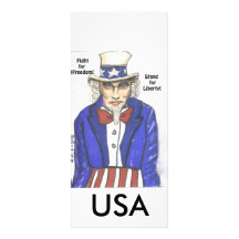 Fight for Freedom Stand for Liberty2 Full Color Rack Card
