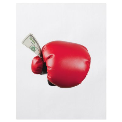 Fight for money full color flyer by joxxxxjo