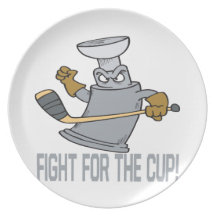 Fight For The Cup Party Plate
