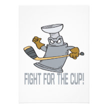 Fight For The Cup Personalized Invites