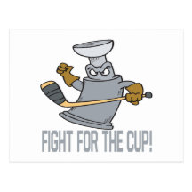 Fight For The Cup Postcard