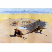 Fight for the Water Hole by Frederic Remington Photo Cutouts