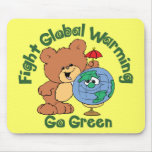 Fight Global Warming Mouse Pads