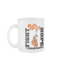 Fight Hope Win - Leukaemia Coffee Mug