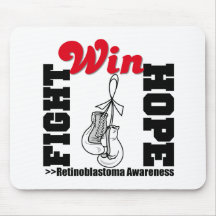 Fight Hope Win - Retinoblastoma Mouse Pads