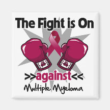 Fight is On Against Multiple Myeloma Fridge Magnet