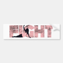 Fight Lady bumper sticker