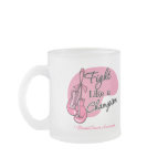 Fight Like a Champion Breast Cancer Mugs