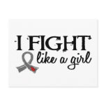 Fight Like A Girl 18.7 Juvenile Diabetes Post Card