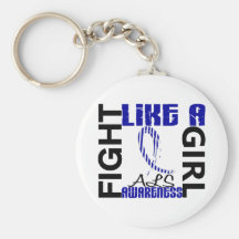 Fight Like A Girl 3.3 ALS Keychain