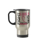 Fight Like A Girl 3.3 Breast Cancer Coffee Mugs
