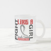 Fight Like A Girl 3.3 Juvenile Diabetes Coffee Mugs