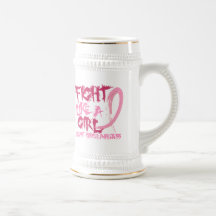 Fight Like A Girl 5.3 Breast Cancer Coffee Mug