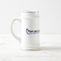 Fight Like A Girl 6.3 CFS Chronic Fatigue Syndrome Mugs