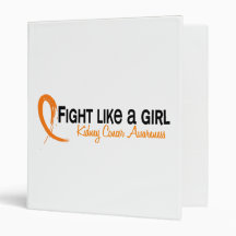 Fight Like A Girl 6.3 Kidney Cancer Binder