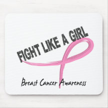 Fight Like A Girl 7.3 Breast Cancer Mousepads