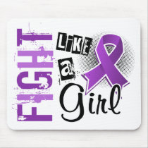 Fight Like A Girl Alzheimer's Disease 36.8 Mouse Pads