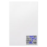 Fight Like A Girl Ankylosing Spondylitis 23.4 Custom Stationery