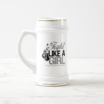 Fight Like a Girl Boxing - Carcinoid Cancer Coffee Mug