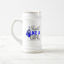 Fight Like a Girl Boxing - Colon Cancer Mug