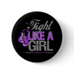 Fight Like a Girl Boxing - Epilepsy Buttons
