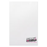 Fight Like A Girl Breast Cancer 19.1 Stationery Paper