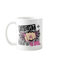 Fight Like A Girl Breast Cancer 27.8 Coffee Mug