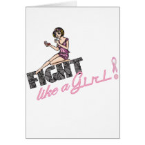 Fight Like A Girl Breast Cancer 2 cards