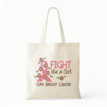 Fight Like A Girl Breast Cancer 38.82 Tote Bags