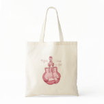 Fight Like a Girl - Breast Cancer Awareness Canvas Bags
