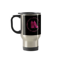 Fight Like a Girl Breast Cancer Design Mugs