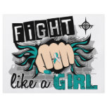 Fight Like A Girl Cervical Cancer 27.8 Flyer