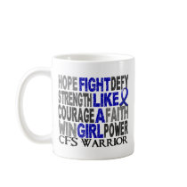 Fight Like A Girl CFS 23.4 Mugs