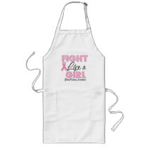 Fight Like a Girl Dazzling - Breast Cancer Apron