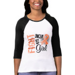 Fight Like A Girl Endometrial Cancer 36.8 t-shirts