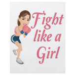 Fight like a Girl Full Color Flyer