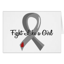 Fight Like A Girl Juvenile Diabetes 41.8 Greeting Cards