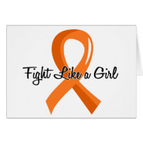 Fight Like A Girl Kidney Cancer 41.8 Card