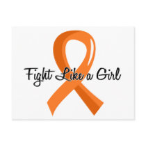 Fight Like A Girl Kidney Cancer 41.8 Post Card