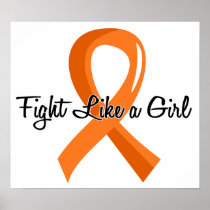 Fight Like A Girl Kidney Cancer 41.8 Posters