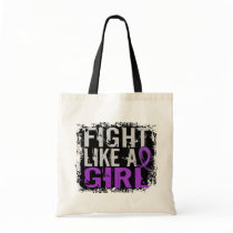 Fight Like a Girl Lupus 31.8 Canvas Bags