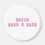 Fight Like A Girl Magnets