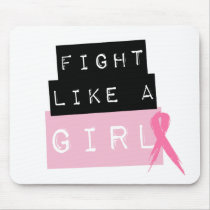 Fight Like A girl Mousepad