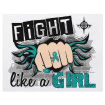 Fight Like A Girl Ovarian Cancer 27.8