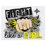 Fight Like A Girl Sarcoma 27.8 Flyer Design