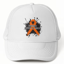 Fight Like A Girl Splatter - Leukaemia