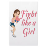 Fight like a Girl Custom Stationery