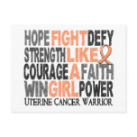 Fight Like A Girl Uterine Cancer 23.4