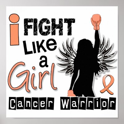 Fight Like A Girl Uterine Cancer 26.2 by fightlikeagirlgifts