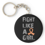 Fight Like A Girl Uterine Cancer D 21.8 keychains